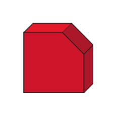 cutaway corner mattress foam