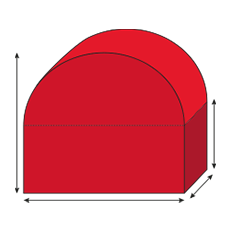 rounded chair cushion foam cut to size