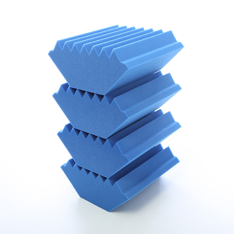 Blue Wedge Soundproof Foam Bass Traps