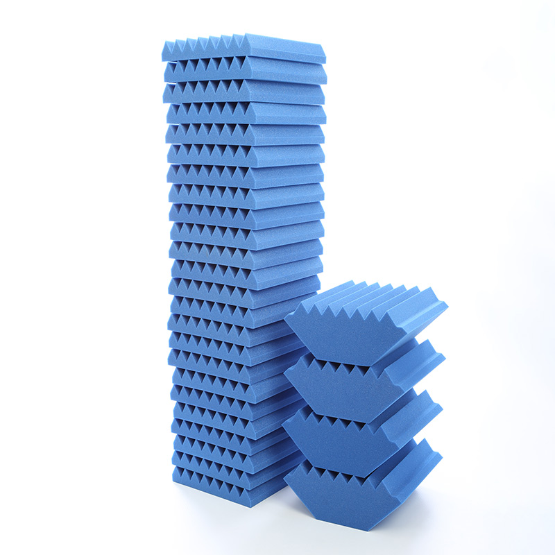 Acoustic Foam Room Kit Blue Wedge